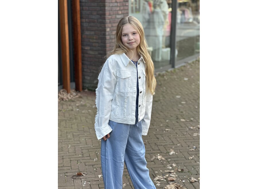 Baukje Co 399 G 101279-114300 Les Blancs Meisjes Spijkerjasje