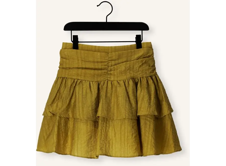 Izzy Structure LYO 512 G 101329-180724 Bronze Green Meisjes Rokje