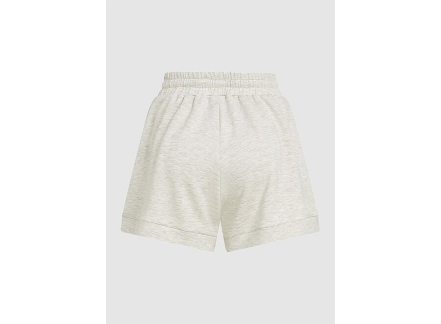 Girls Jill Short Light Grey Melange  Meisjes Korte Broek