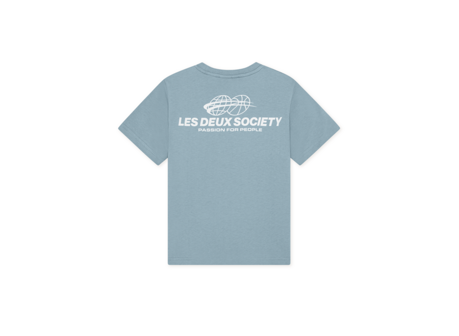 Exhibition T-Shirt  Faded Denim Blue Jongens T-Shirt