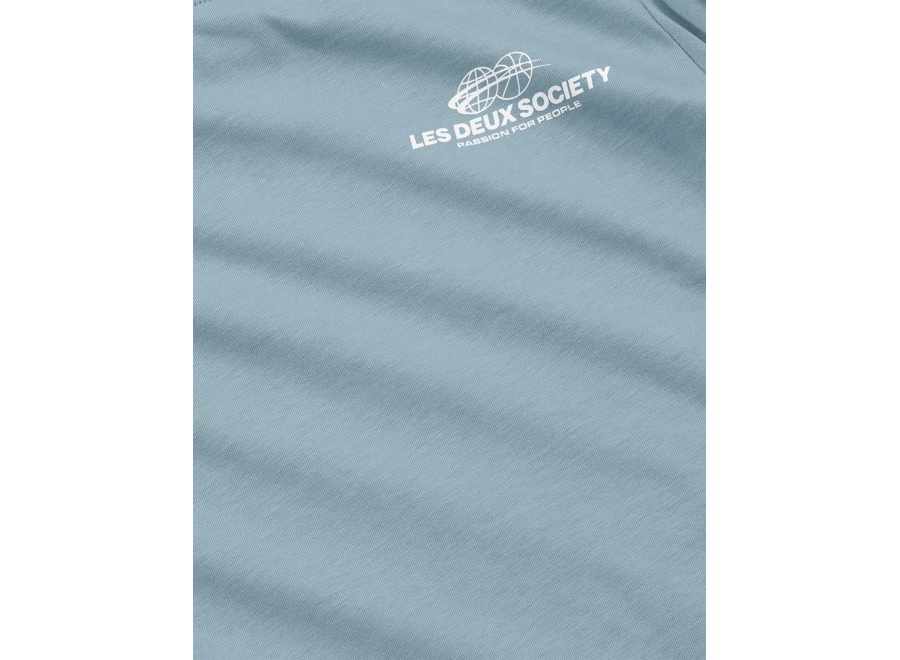 Exhibition T-Shirt  Faded Denim Blue Jongens T-Shirt