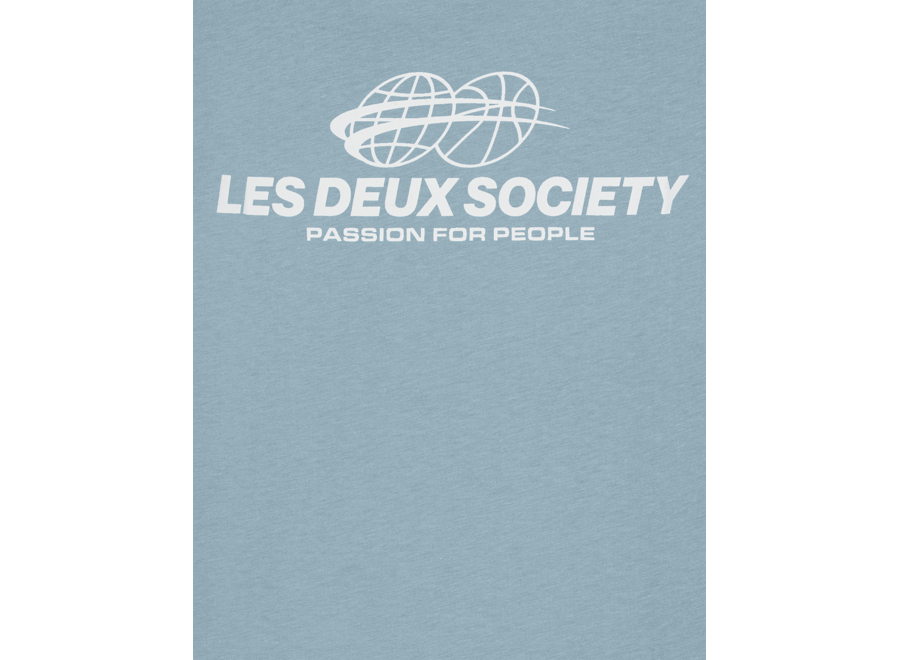 Exhibition T-Shirt  Faded Denim Blue Jongens T-Shirt