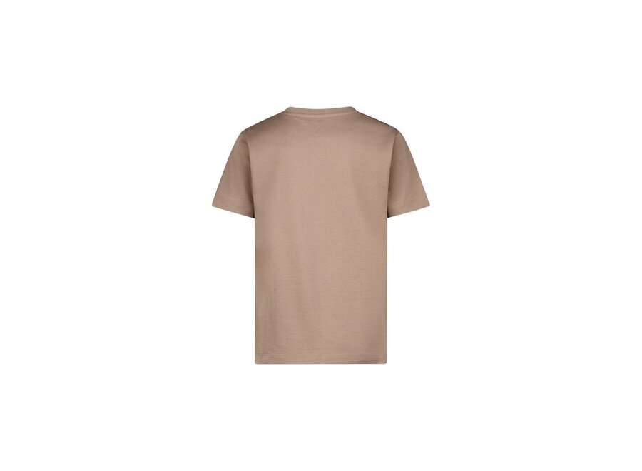 Basic Tee  Walnut Meisjes T-shirt