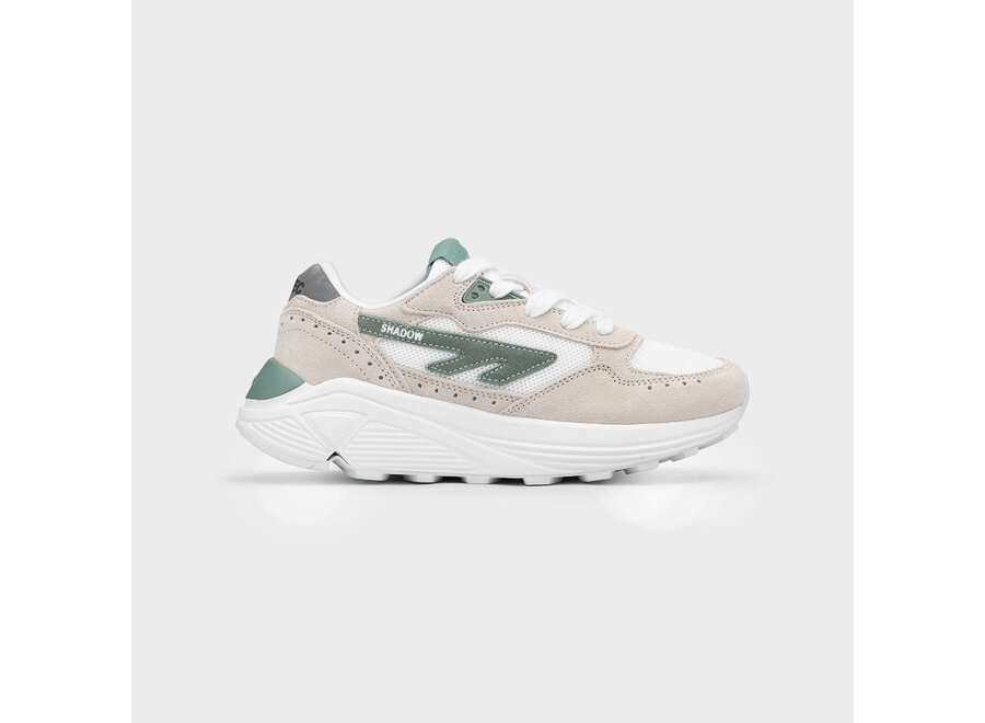 HTS SHADOW RGS - White / Sage green  Sneaker