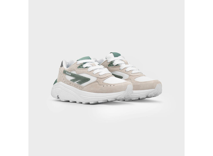 HTS SHADOW RGS - White / Sage green  Sneaker