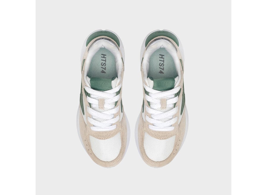 HTS SHADOW RGS - White / Sage green  Sneaker