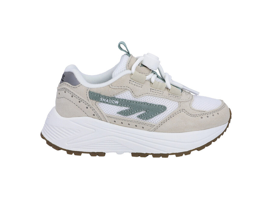 HTS KIDS SHADOW LACE - White / Sage / Green  Sneaker