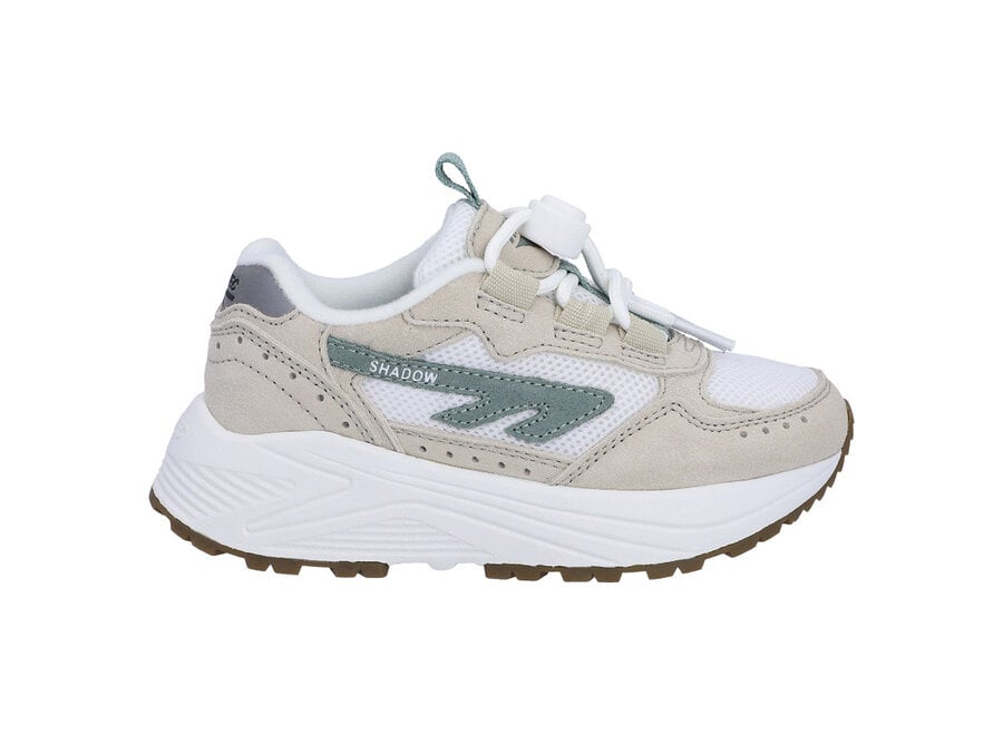 HTS KIDS SHADOW LACE - White / Sage / Green Sneaker