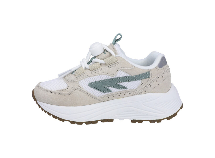 HTS KIDS SHADOW LACE - White / Sage / Green  Sneaker