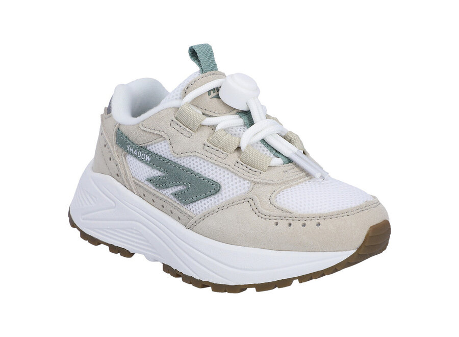 HTS KIDS SHADOW LACE - White / Sage / Green  Sneaker