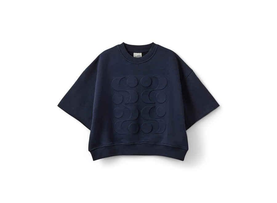 EloiseSY Short sleeve Sweatshirt  Navy Blue Meisjes T-shirt