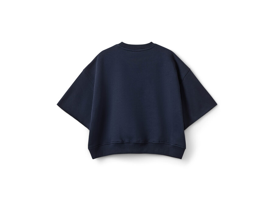 EloiseSY Short sleeve Sweatshirt  Navy Blue Meisjes T-shirt