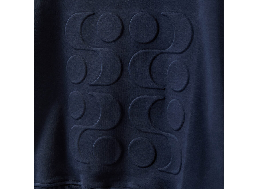 EloiseSY Short sleeve Sweatshirt  Navy Blue Meisjes T-shirt