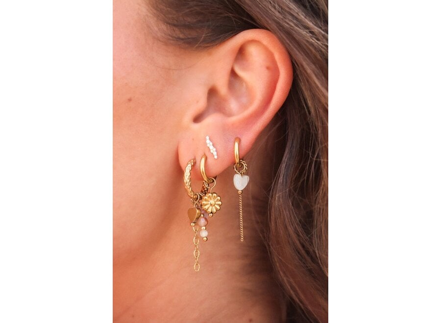 Juna hoop gold