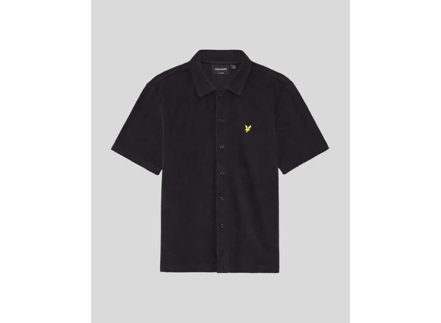 SS Towelling Shirt   Dark Navy  Jongens T-shirt