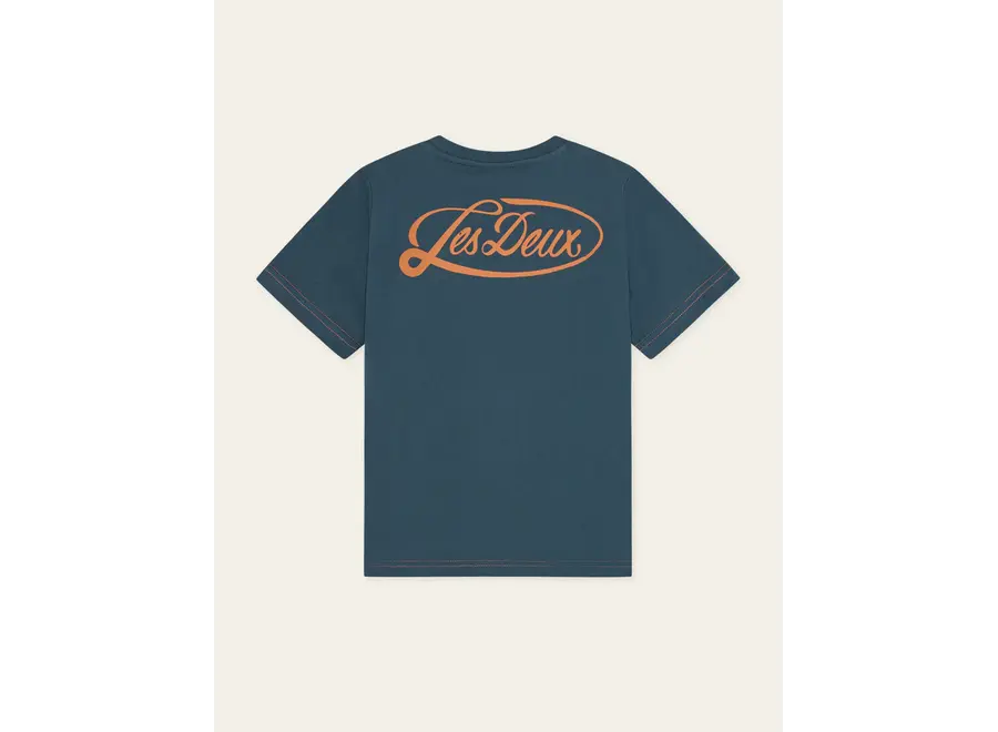 Contrast T-Shirt  Dark Denim Blue Jongens T-shirt