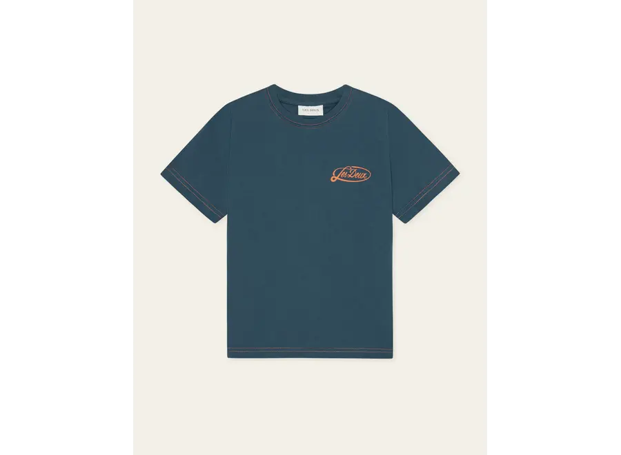 Contrast T-Shirt  Dark Denim Blue Jongens T-shirt