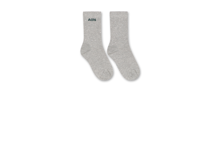 Tonia Socks G   Heather Grey Meisjes Sokken