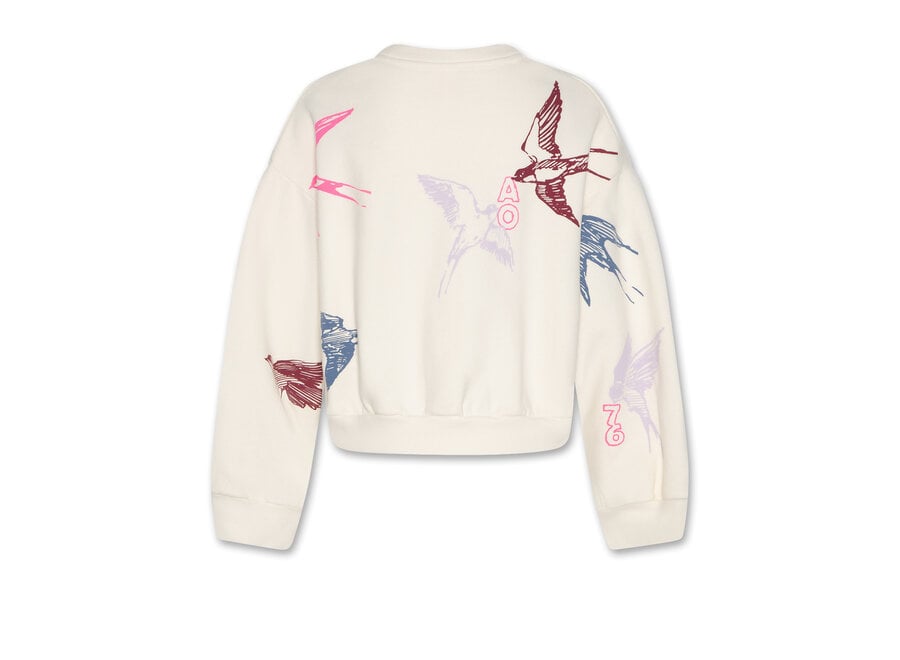 Noemi Sweater Swallow   Ivory Meisjes Trui