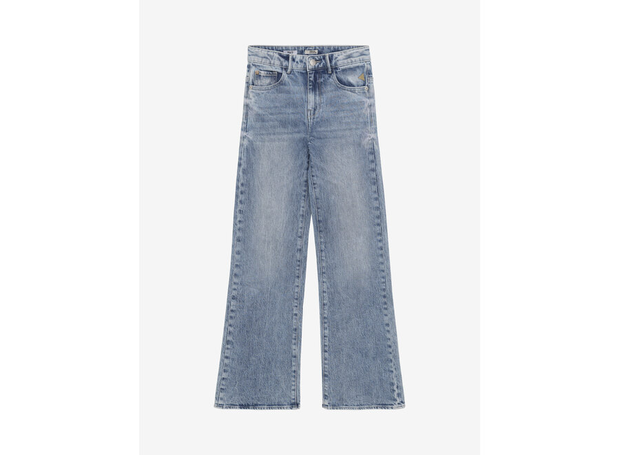 Wide Fit Medium Denim   Blue Meisjes Jeans