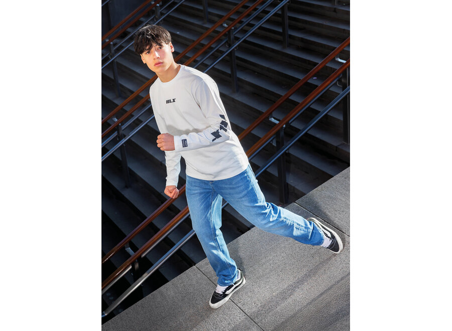 Oversized T-Shirt LS RLX Cloud Jongens  Longsleeve
