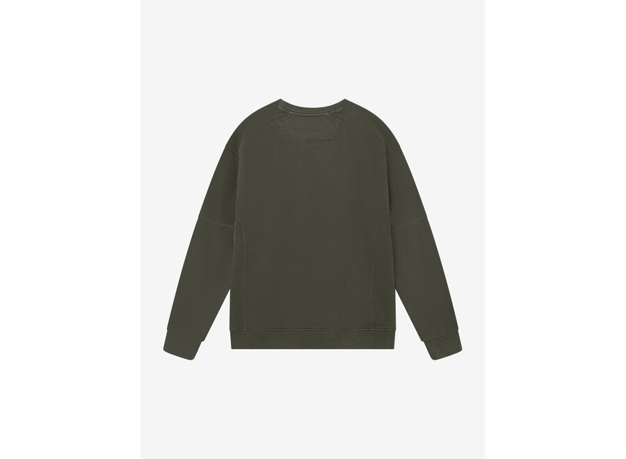 Loose Fit Sweat Rellix Brush Army Wood Jongens  Trui