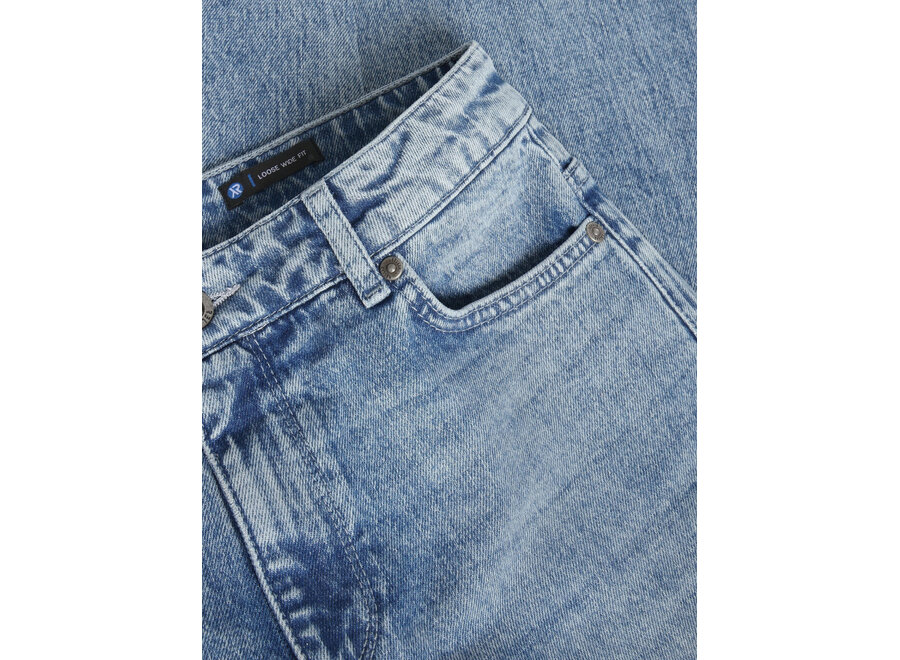 Loose Fit jeans  Used Medium Denim Jongens  Jeans