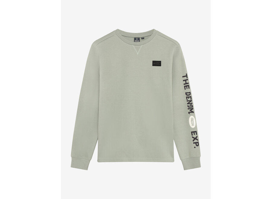 T-Shirt LS AW Sleeve  Dust Green  Jongens  Longsleeve