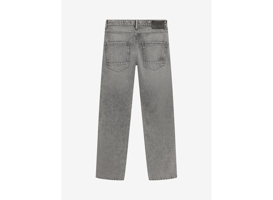Wide Loose Fit Grey Jeans  Light Grey Denim Jongens  Jeans