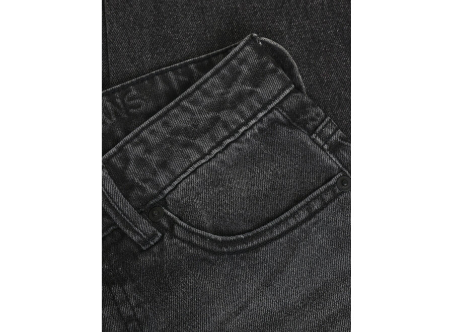 Wide Loose Fit Black Jeans 960700  1156 Black Denim Jongens  Jeans