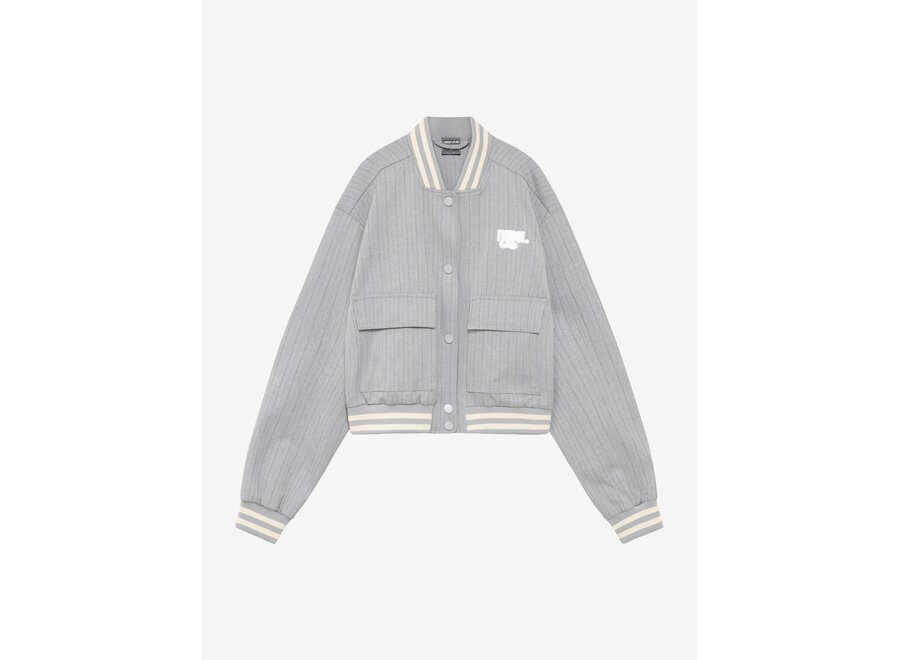 Jacket Pinstripe  Stone Grey Meisjes  Jasje