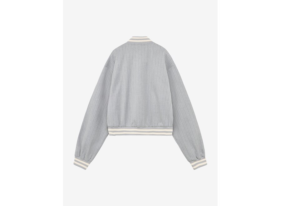 Jacket Pinstripe  Stone Grey Meisjes  Jasje