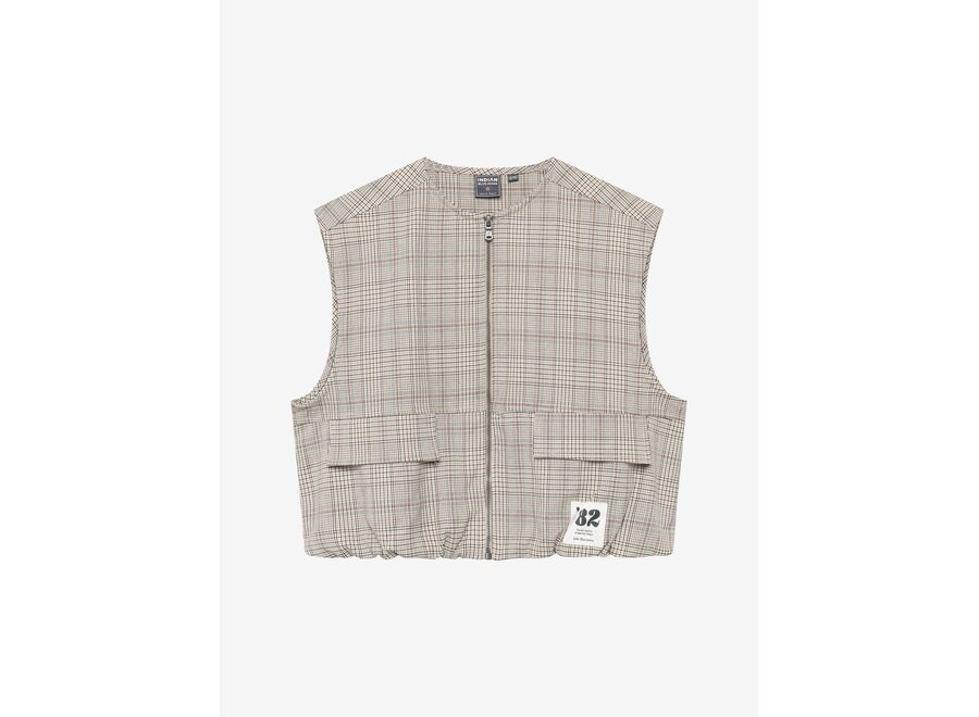 Gilet Check  Humus Meisjes  Gilet