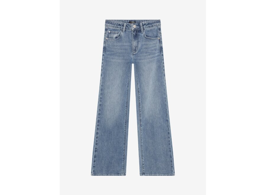 Wide Fit   Light Denim  Meisjes  Broek