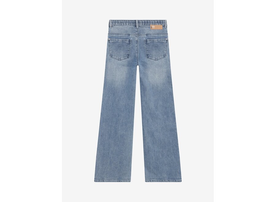 Wide Fit   Light Denim  Meisjes  Broek