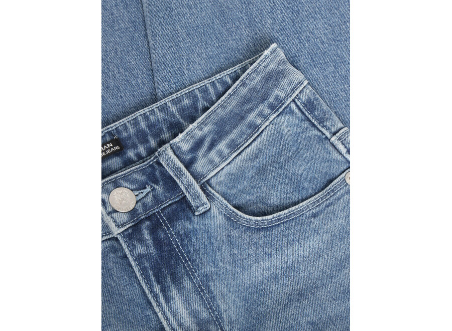 Wide Fit   Light Denim  Meisjes  Broek