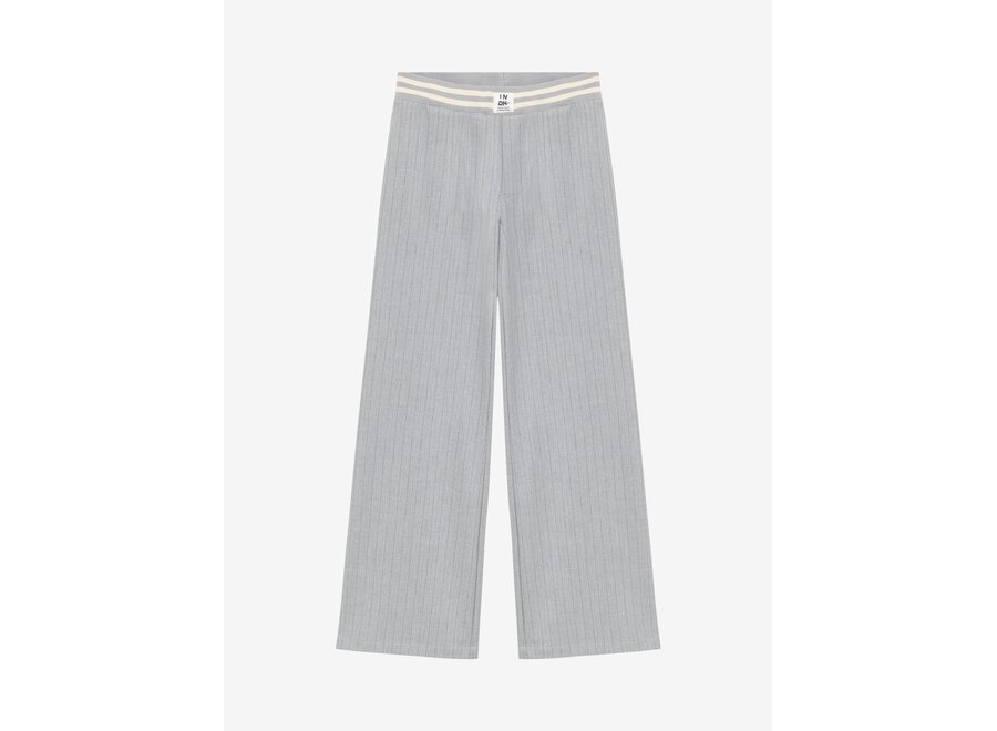 Pants Extra Wide Pinstripe  Stone Grey Meisjes  Broek