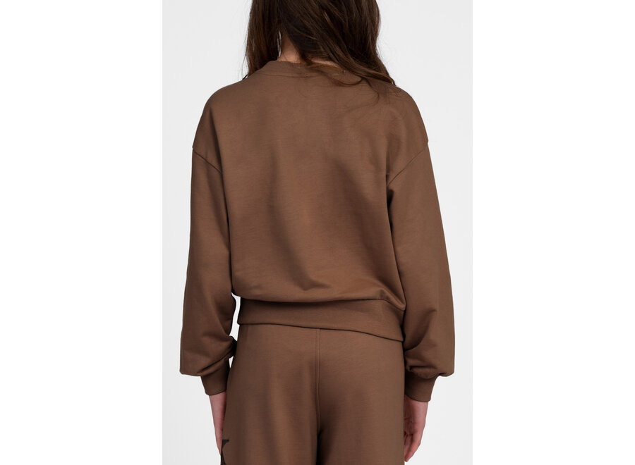 Stephia Sweatshirt  Chestnut Meisjes Trui