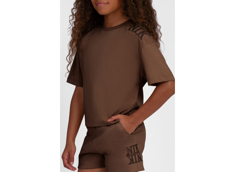 Stephia T-Shirt Chestnut Meisjes T-shirt