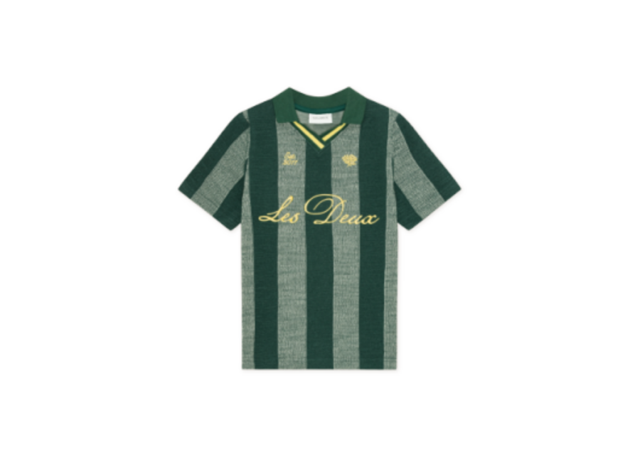 Jacquard Football Jersey Kids  Pine Green Jongens T-shirt