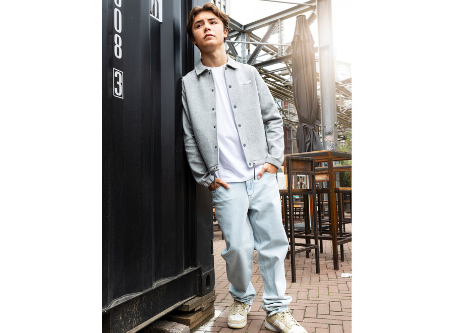 Sweat Jacket Rellix Scuba  Summer Grey Melange Jongens Jasje
