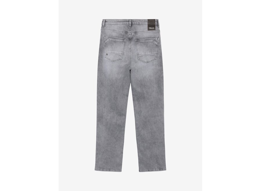 2411 Loose Tapered Fit  Used Grey Denim Jongens Jeans