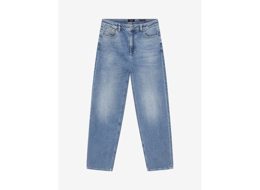 2410 Loose Tapered Fit Jeans  Medium Denim Jongens Jeans