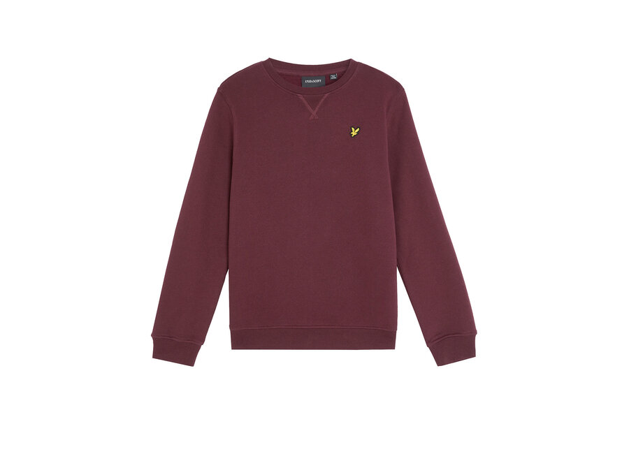 Crew Neck Sweatshirt  Burgundy Jongens  Trui