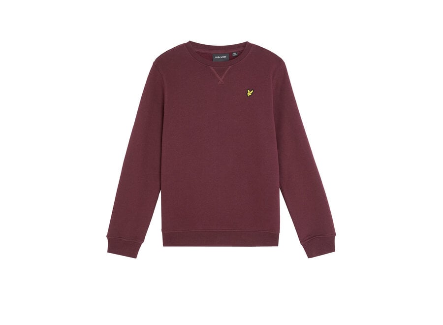 Crew Neck Sweatshirt  Burgundy Jongens  Trui