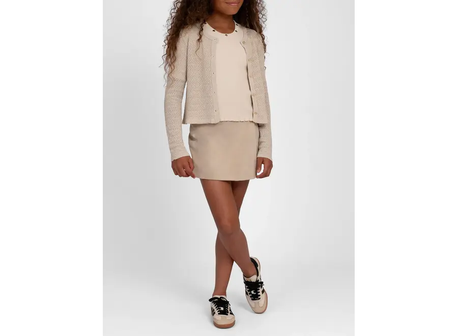 Senne Skort  Coffee Cream Meisjes Rokje