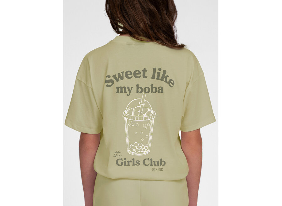 Boba T-Shirt   Aloe Vera Meisjes T-shirt