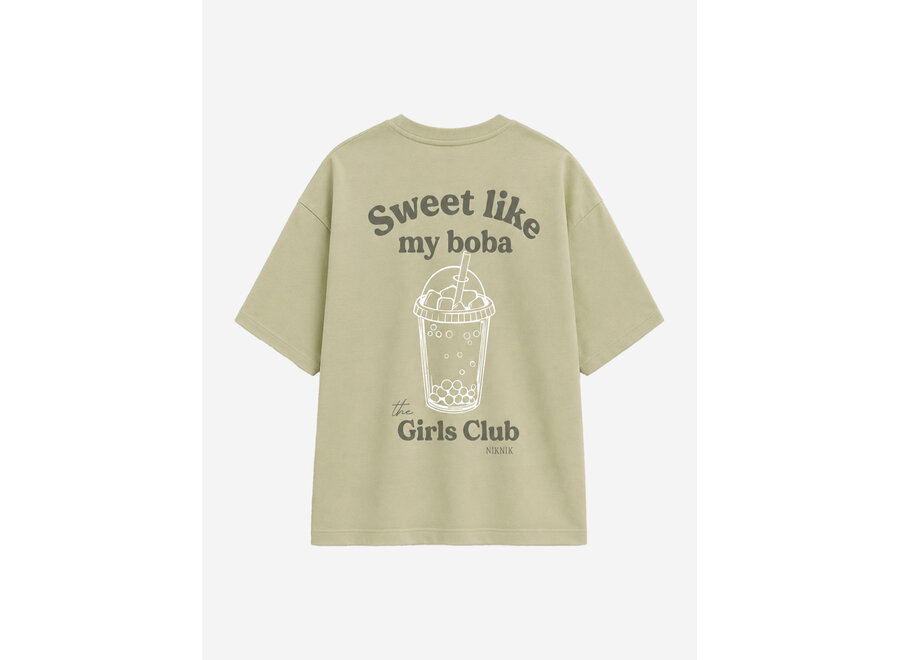 Boba T-Shirt   Aloe Vera Meisjes T-shirt
