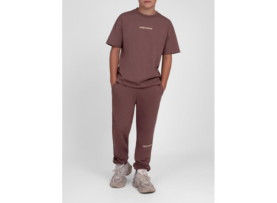 Neil Sweatpants  Aubergine Brown Jongens Broek