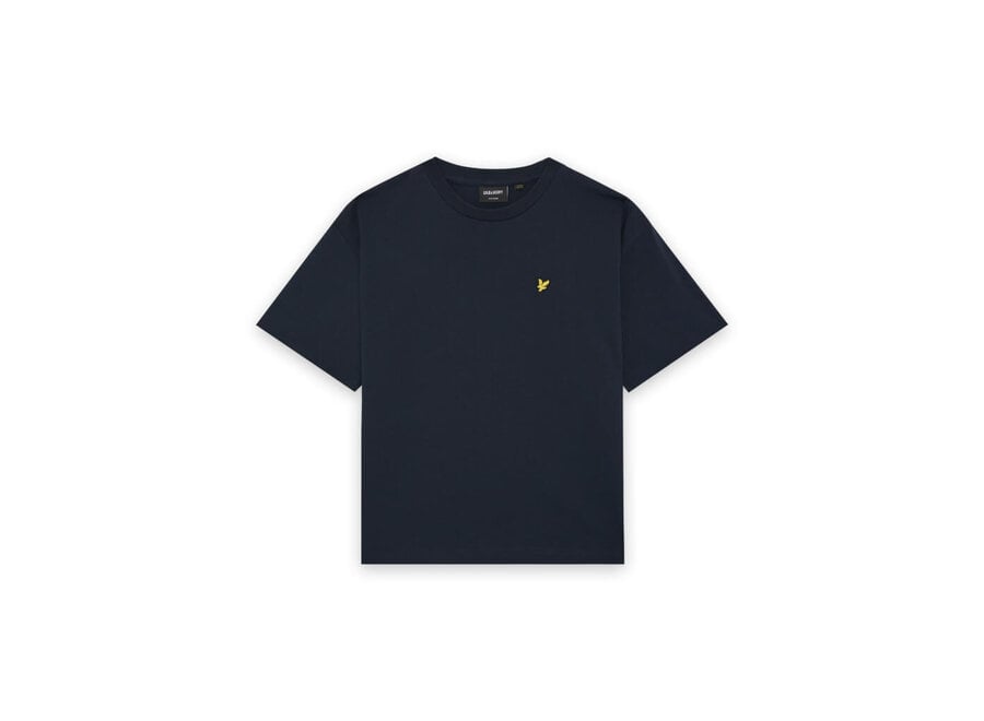 Tonal Heavy Weight Relaxed T-shirt  Dark Navy Jongens  T-shirt